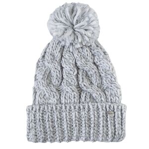 Beanie Hat Gray One Size Womens Braided Knit Hat Warm Pom New Winter Hat
